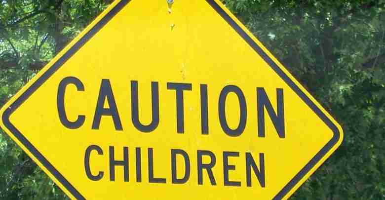 Caution Children