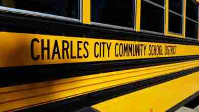 Charles City School Bus