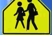 Slow School Zone Sign