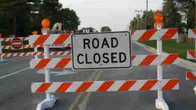 road closed