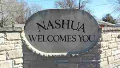 Nashua Welcome Sign