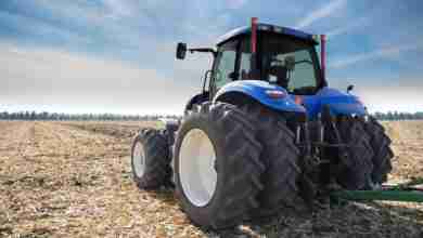 Tractor On Field