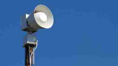 Public Emergency Warning Siren