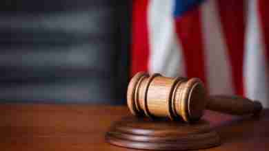 Court Gavel on desk