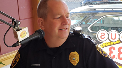 Charles City Police Chief Hugh Anderson