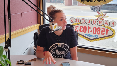 Floyd County Fair President Kelsey Uetz
