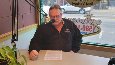 Floyd County Farm Bureau Member and Farmer Wayne Kohler talking about National Agriculture Week