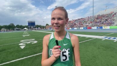 Katelyn Johnston, Osage 6th place 3000m
