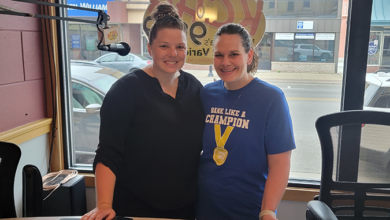 Soifer Family McDonald's Emily Garden & First Citizens Bank's Aubrey Zajic