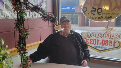 Charles City VFW's Denny Hull