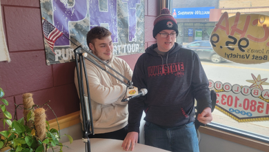 Chris & Trevor, Charles City Comet CafÃ© Students