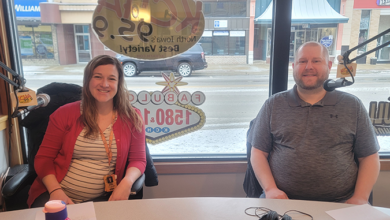 Bethany Bjorklund, Charles City School Nurse & John Robbins, NIACOG