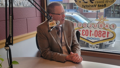 North Iowa Area Community College (NIACC) President Dr. Steven Schulz