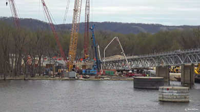 The Black Hawk Bridge, or Lansing Bridge, reopened to traffic on Sat. April 20, 2024.