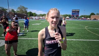2024 State Track and Field - Claire Zweibohmer, Riceville 3000m