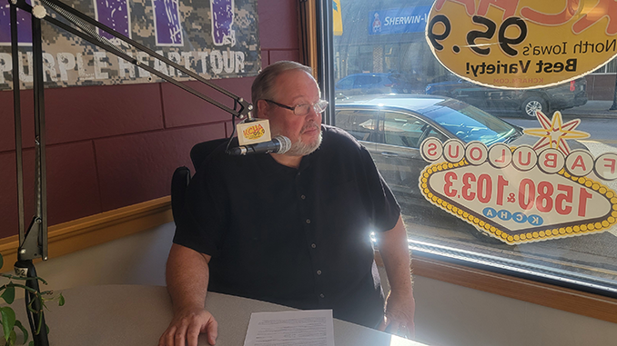 Charles City Chamber of Commerce Director Mark Wicks
