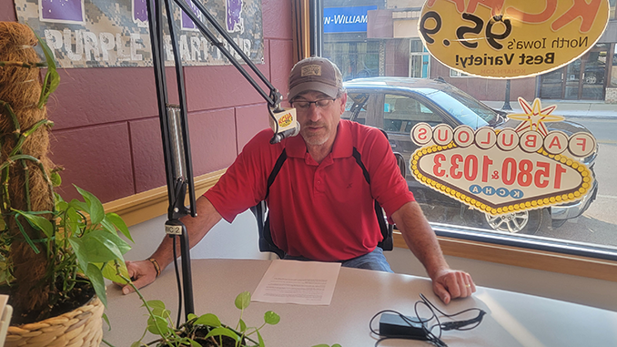 Charles City Elks Lodges' Bruce Winkelman