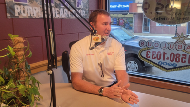 Charles City Fire Chief Sam Deverell