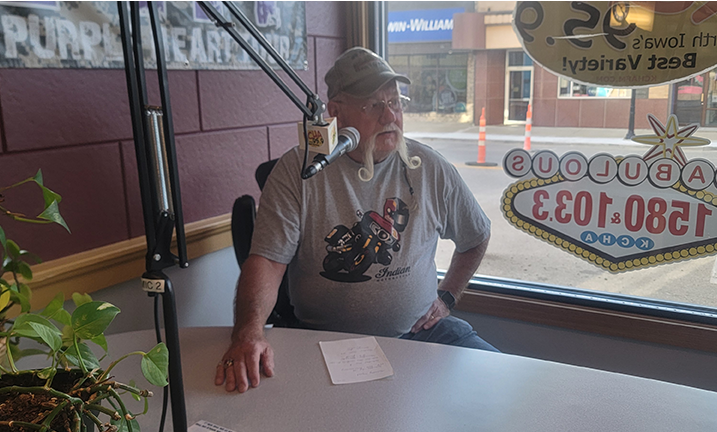 Charles City VFW's Denny Hull