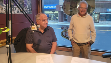 Bob Moen with American Passenger Train History Museum & Charles City Mayor Dean Andrews