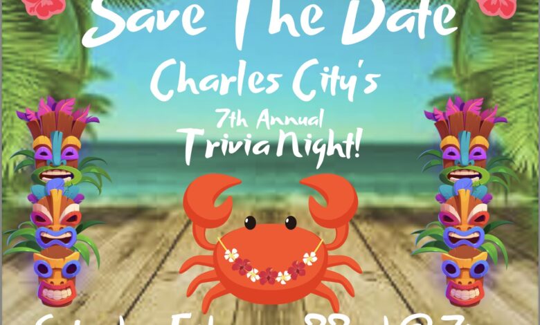 Charles City 8th Graders Host Trivia Night Saturday (02.22) to Benefit Riverside Chapel