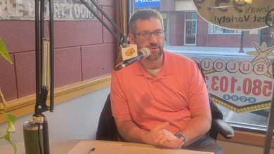 Charles City High School Band Director Jake Gassman