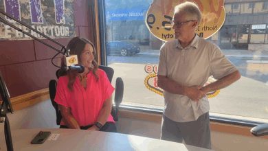 Charles City City Clerk Brittney Lentz & Mayor Dean Andrews