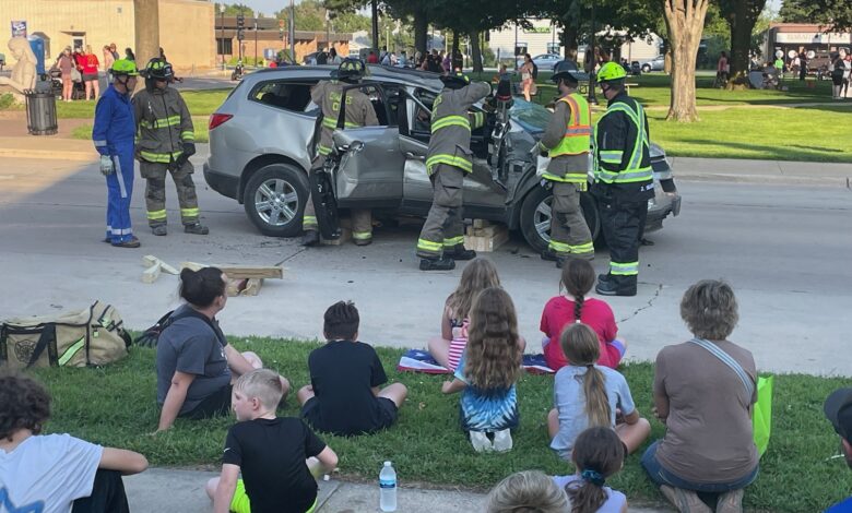 Charles City Police National Night Out Provides Interaction with Officers