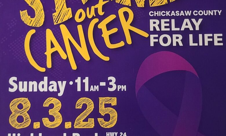 2025 Chickasaw County Relay for Life Sunday (08.03) in Lawler