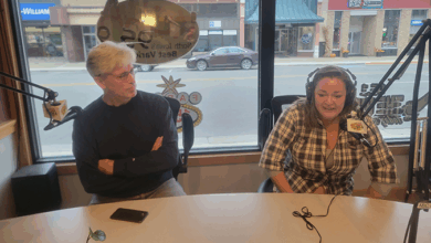 Lance Schreier & Julie Carey with the Charles City Arts Center