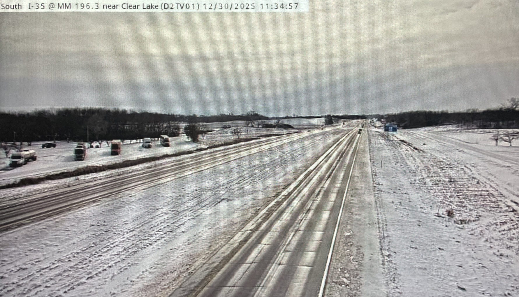 North/Northeast Iowa Weather, Road Conditions Improve, I-35 Back Open