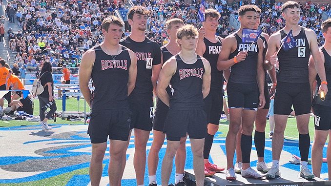 2026 Iowa High School State Track & Field – RUNNER-UP Riceville 1A Boys Sprint Medley Relay