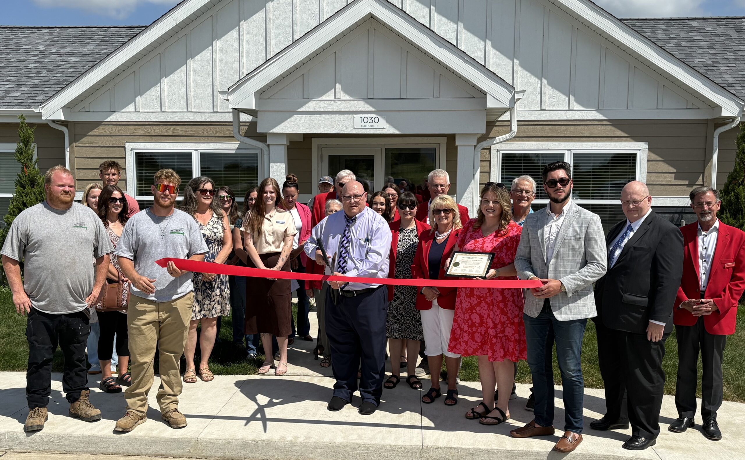 State, Locals Celebrate Grand Opening of New Charles City Affordable Housing Units