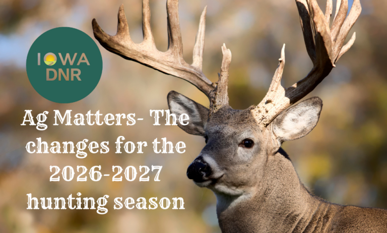 Ag Matters- The changes for the 2026-2027 hunting season