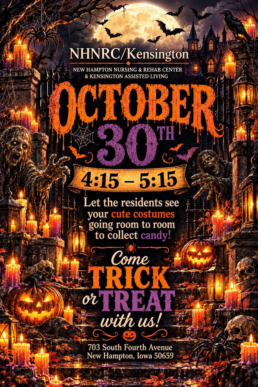 Trick-or-Treat with NHNRC/Kensington Assisted Living